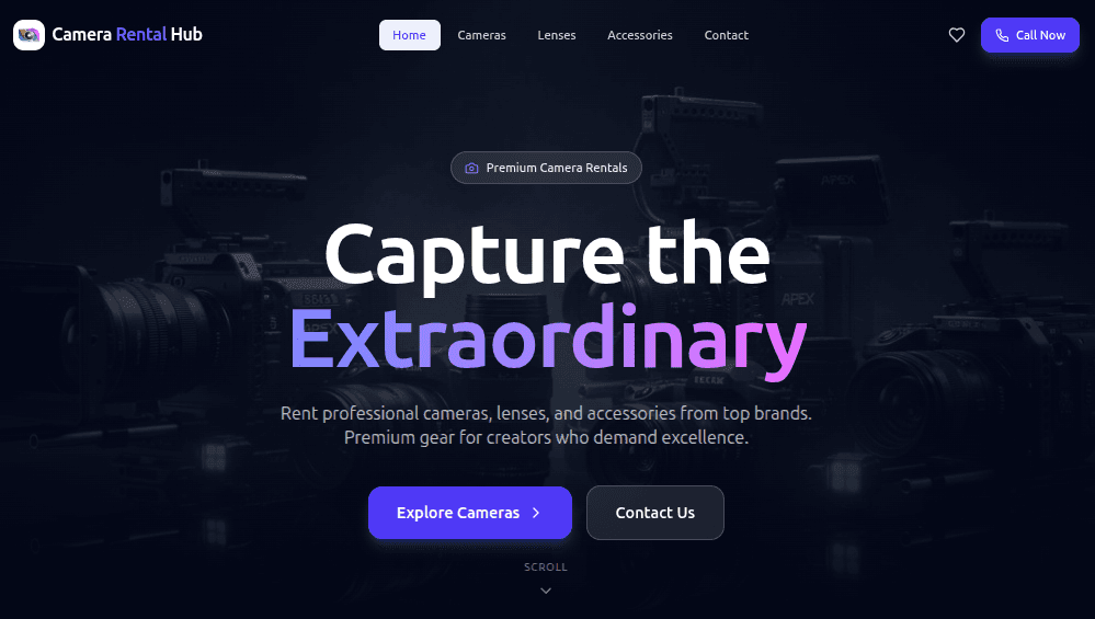 Camera Rental Hub